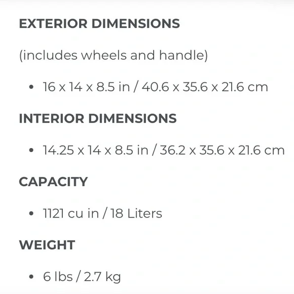 Briggs & Riley Black 4 wheel under seat carry-on - Picture 11 of 14